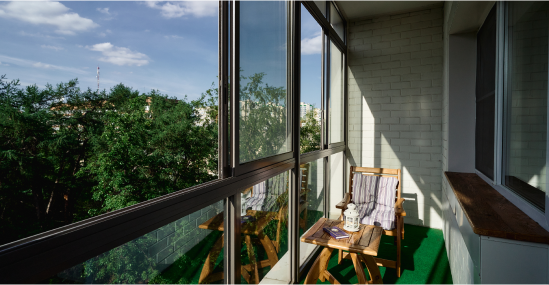 Лоджии в отеле Вознесенский